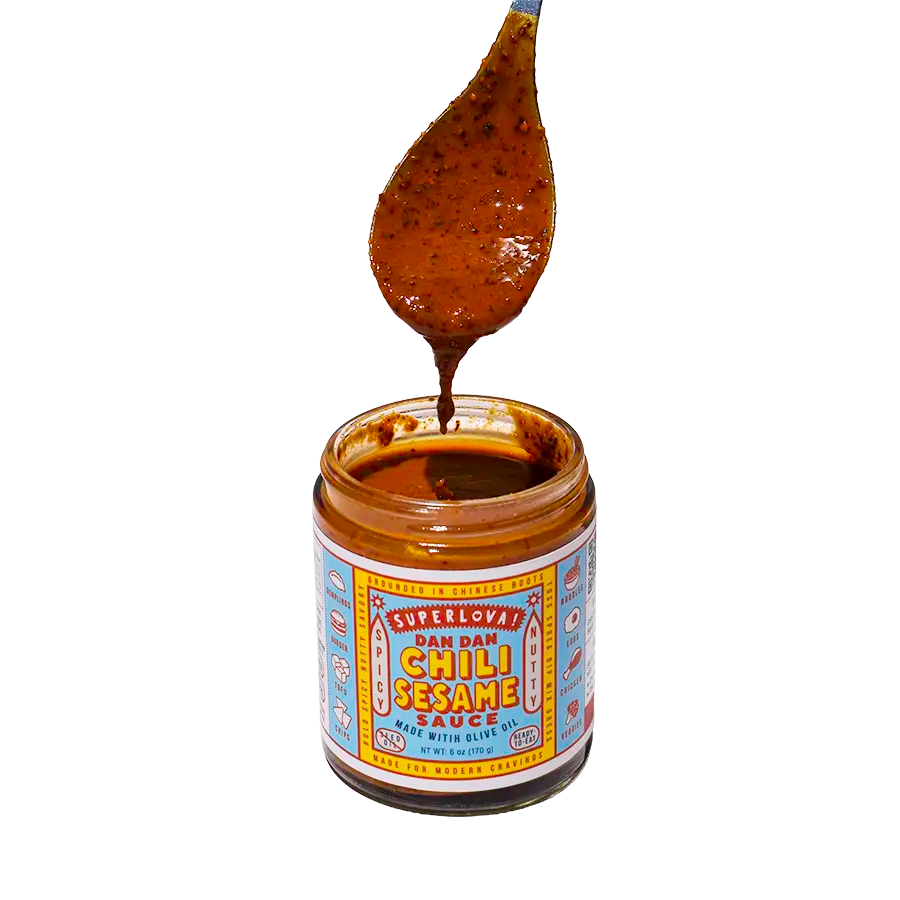 Dan Dan Spicy Sesame Sauce 6 Pack - Superlova!