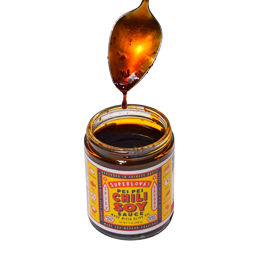 Pei Pei Spicy Sesame Sauce 6 Pack - Superlova!